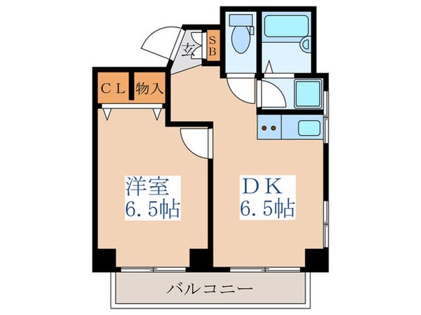 迦葉阿佐谷マンション（６０４）の物件間取画像